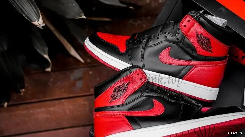 Banned 1 Retro PK TO GOD SHIP Jordan RETAIL MATERIALS Bred 2016 READY High 0506